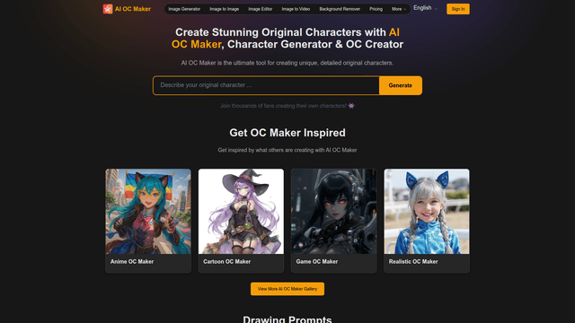 AI OC Maker - Character OC Creator & character Generator screenshot 2