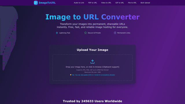 Image to URL Converter screenshot 1