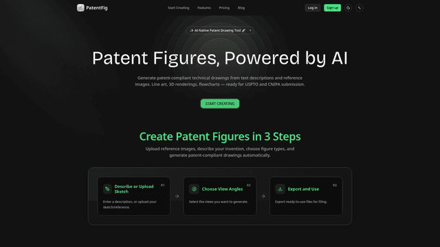 PatentFig - AI Patent Figure Generation screenshot 2