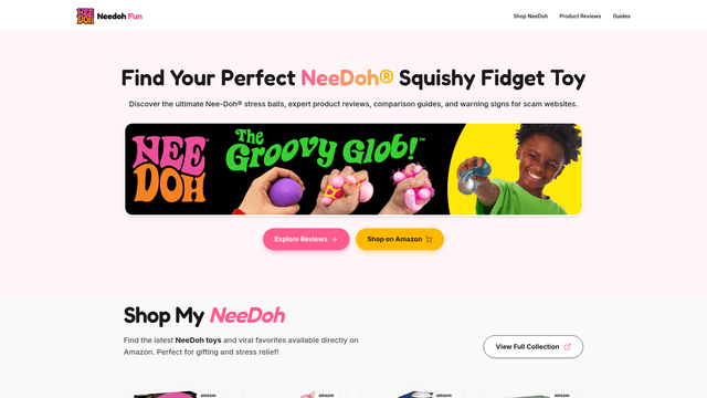 Ultimate NeeDoh® Squishy Fidget Toys Guide & Reviews screenshot 2