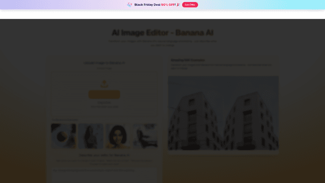 Banana AI - Edit Photos with Natural Language screenshot 1