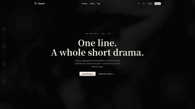 Short0 — AI Agent for Short Drama screenshot 2