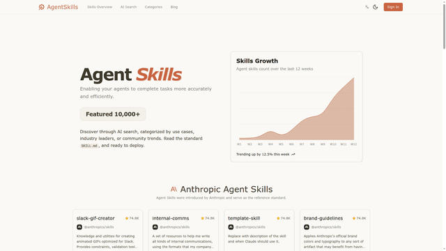 AgentSkills screenshot 1