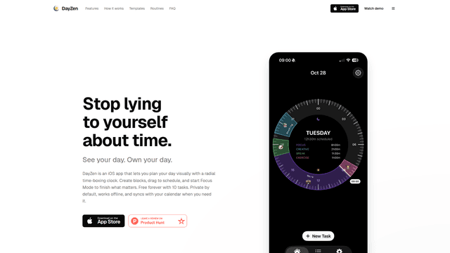DayZen — Visual Time Planner  for ADHD screenshot 2