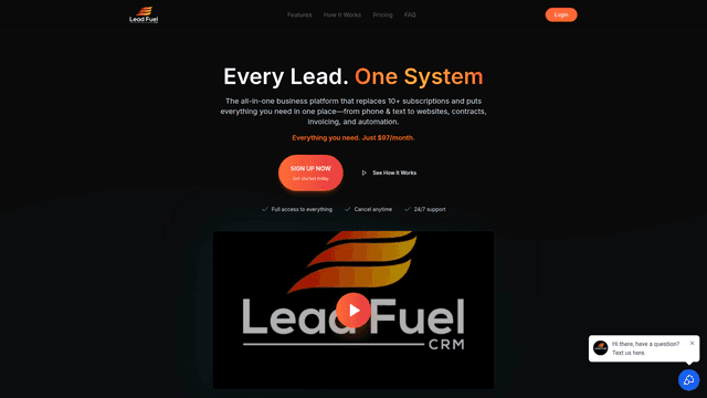 Lead Fuel CRM screenshot 2