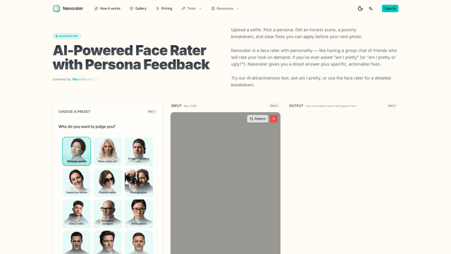 Nanorater - AI Rater screenshot 1