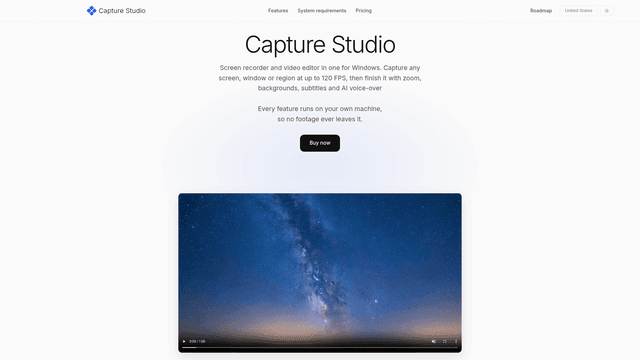 Capture Studio - Screen recorder & editor for Windows screenshot 2