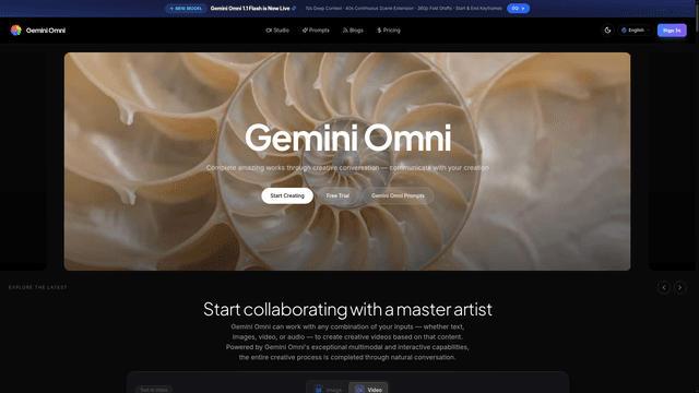 Gemini Omni screenshot 2