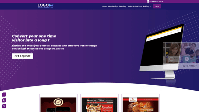 Professional Website Design Service USA | Logo Double-R screenshot 1