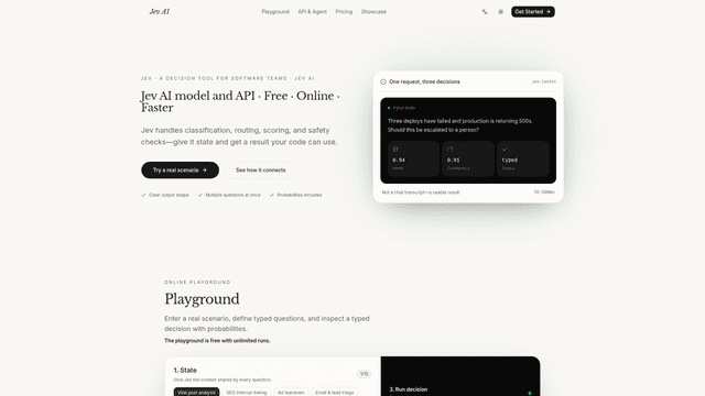 Jev AI — Jev Model Online, Free, No Waitlist screenshot 2
