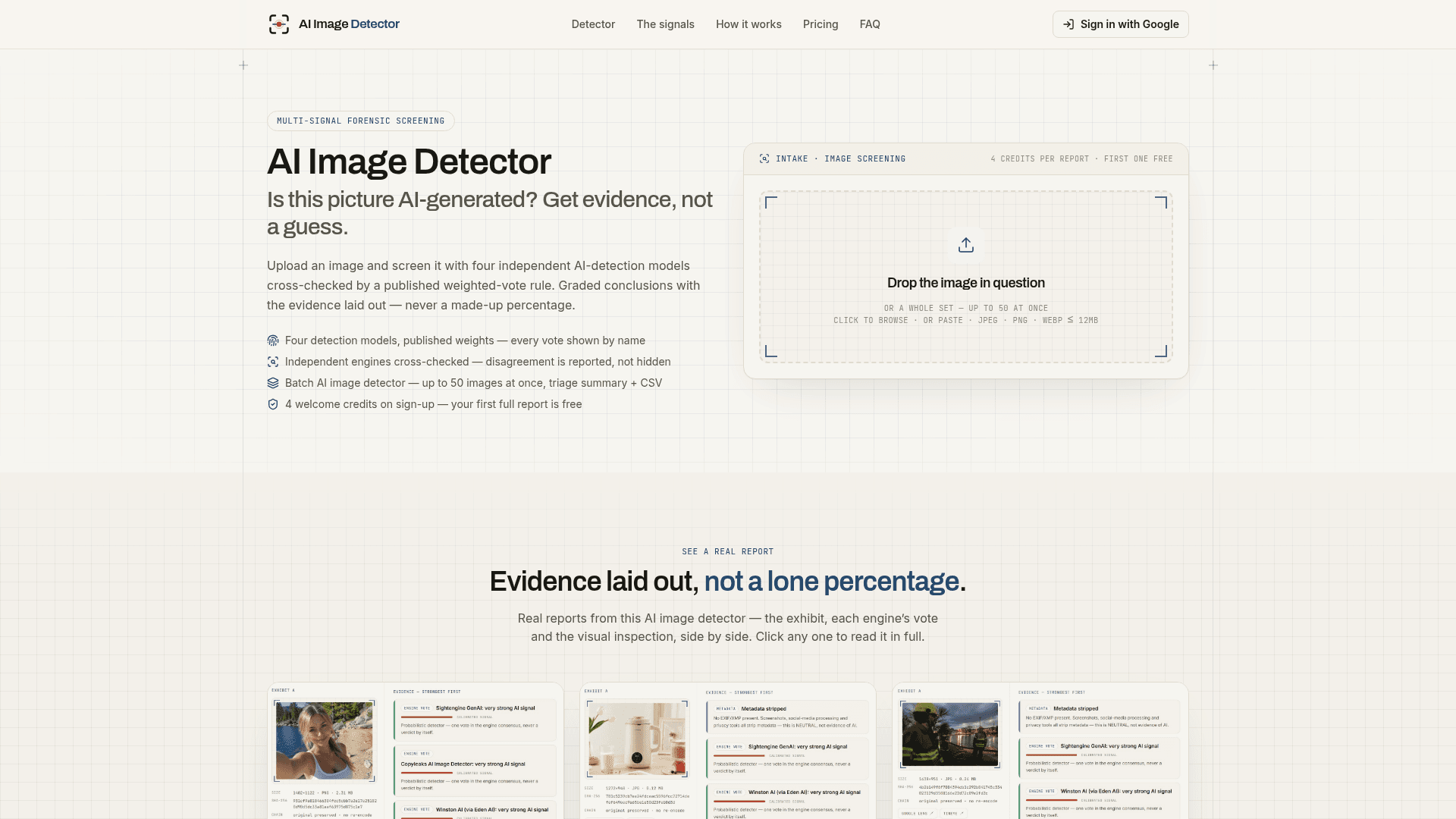 AI Image Detector screenshot 2