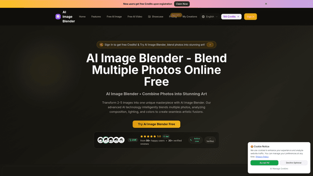 AI Image Blender screenshot 1