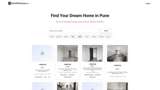 GetMeHouse.co screenshot 1