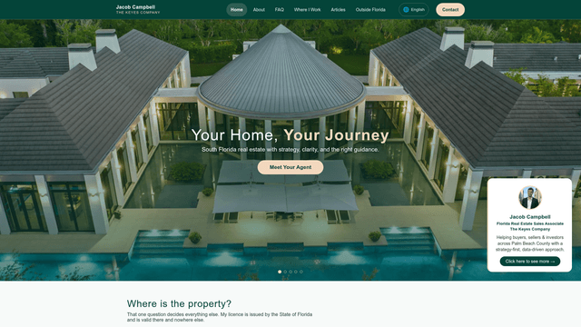 Jacob Campbell | The Keyes Company screenshot 2