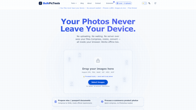 BulkPicTools screenshot 2