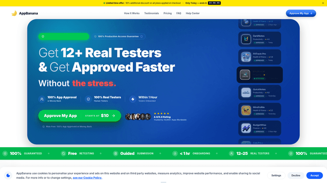 Pass Google Play Closed Testing | AppBanana screenshot 2