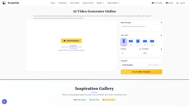 AI Video Generator | Text2Vid screenshot 1