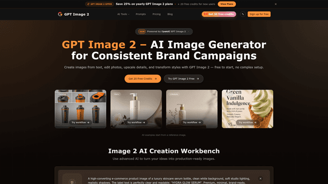 GPT Image 2 | Free Online AI Image Generator & Editor screenshot 2
