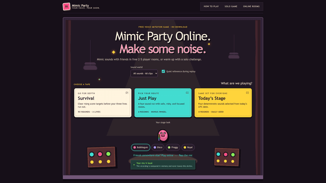 Mimic Party screenshot 2