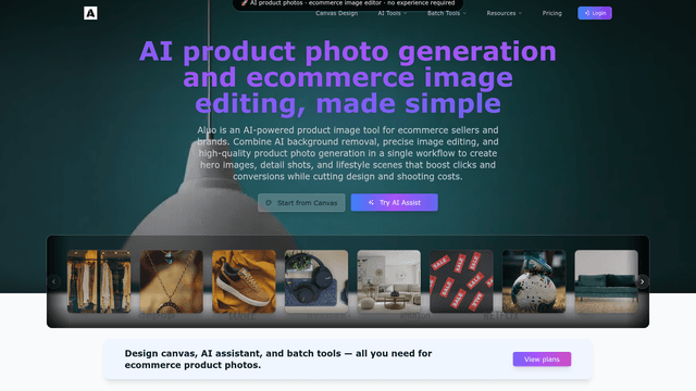 AI Product Photo & Ecommerce Image Editor | Aluo AI screenshot 2