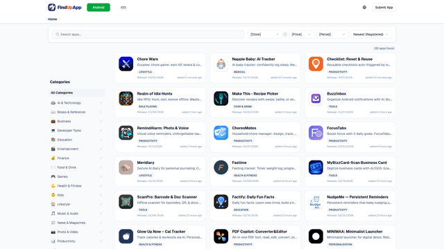 FindUpApp - Niche App Discovery Platform screenshot 2