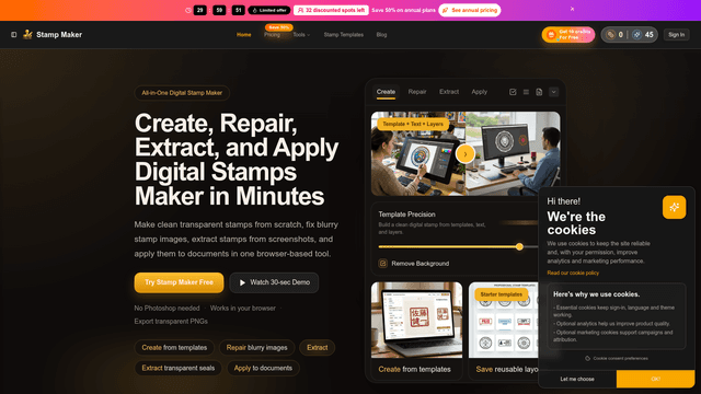 Digital Stamp Maker | Stamp Maker screenshot 1