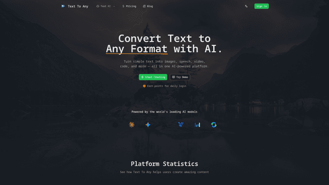 Text To Any screenshot 2