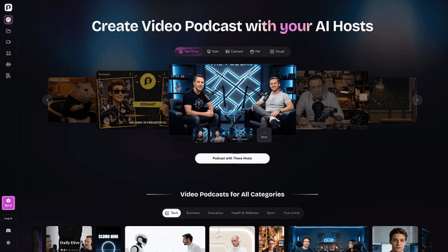 PodcastorAI screenshot 2