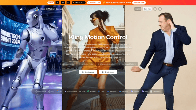 Kling Motion Control screenshot 1