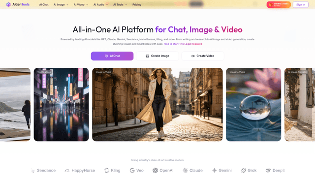 All-in-One AI Platform for Chat, Image, Video &  Audio screenshot 2