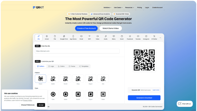 QRKit | Create QR Codes in Seconds screenshot 2