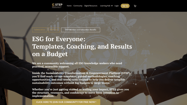 STEP - Sustainability Transformation & Empowerment Platform screenshot 2