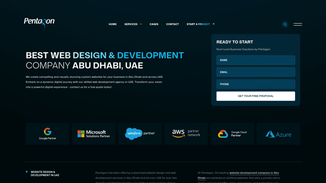 Best Web Design & Web Development Company Abu Dhabi UAE screenshot 2