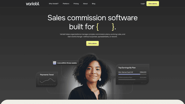Variabl screenshot 1