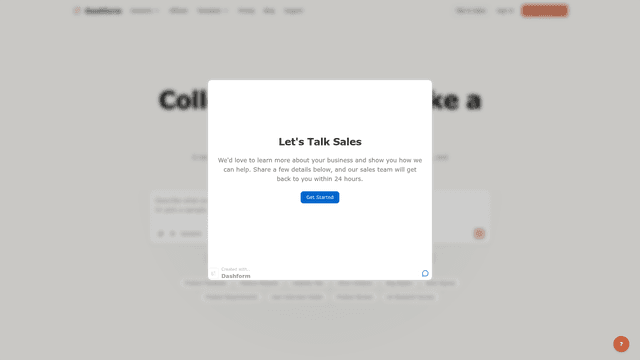Create AI Forms in Minutes | Dashform screenshot 2