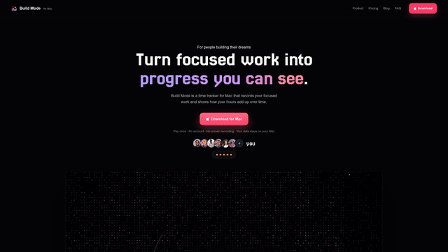Private Time Tracker for Mac That Can’t See Your Screen screenshot 2