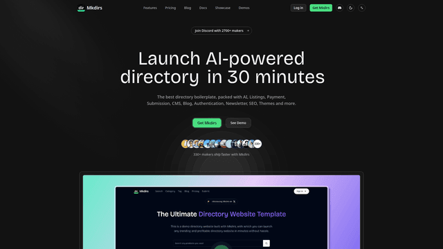 Mkdirs screenshot 2