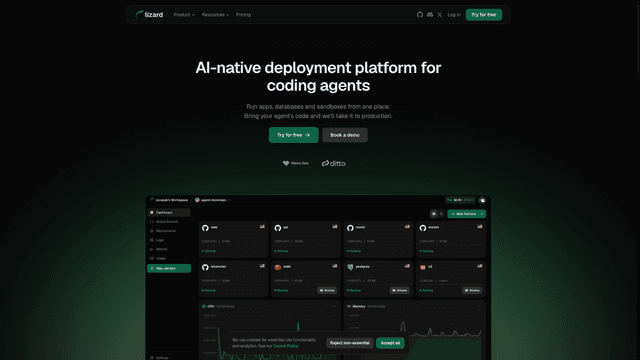 Lizard (lizard.build) screenshot 1