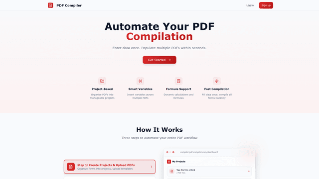 PDF Compiler screenshot 1
