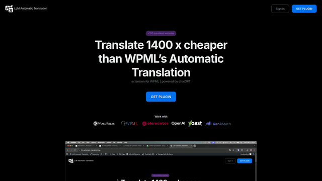 LLM Automatic Translation screenshot 2