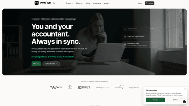 Invoflux screenshot 2