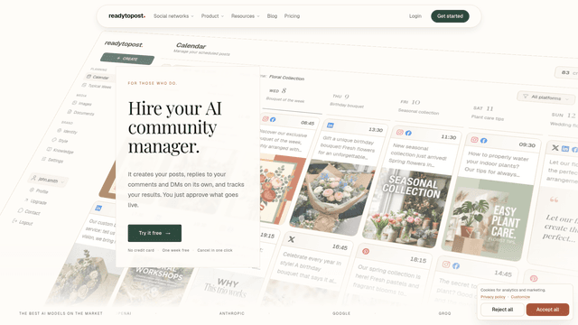 Automate your socials — ReadyToPost screenshot 2