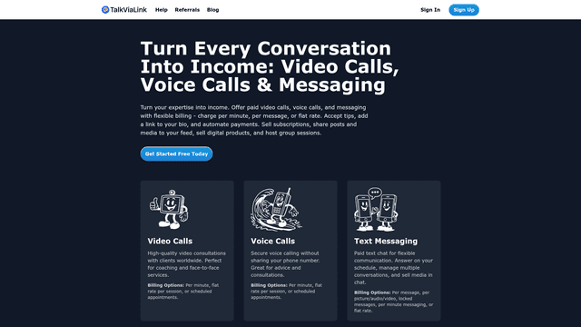 TalkViaLink screenshot 2