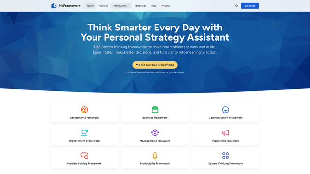MyFramework screenshot 1
