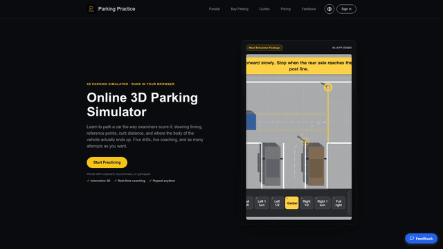 Parking Practice screenshot 2