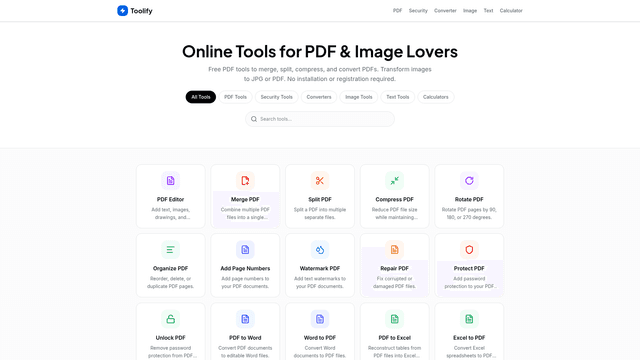 Toolifypdf screenshot 2