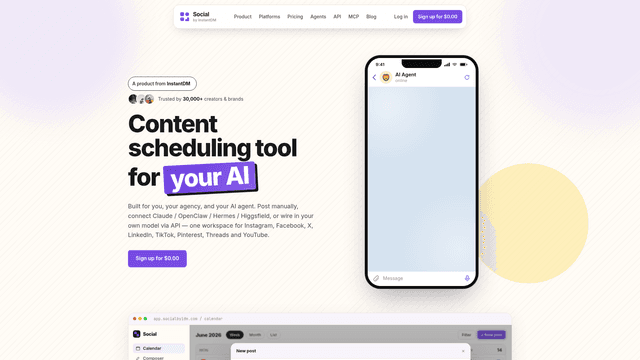 Social Media Scheduling Tool | Social by InstantDM screenshot 2