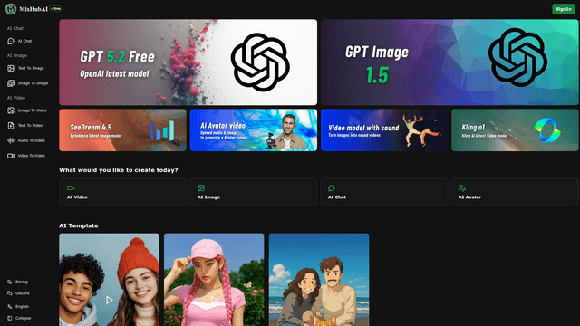 MixHub AI | All-in-One : Free AI Chat, Image & Video Models screenshot 1
