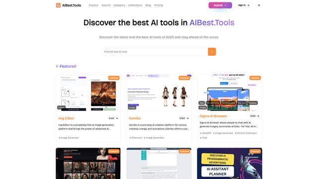 AIBest.Tools ｜ Discover the best AI Tools screenshot 2