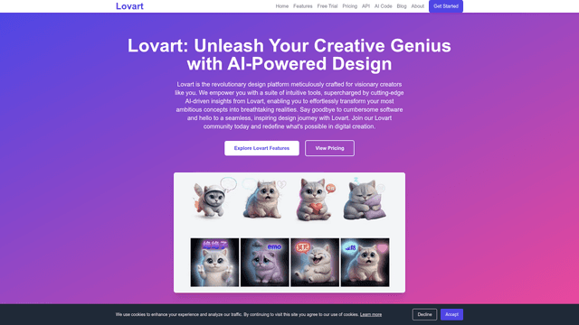 Lovart: AI Design Platform for Creative Professionals screenshot 2